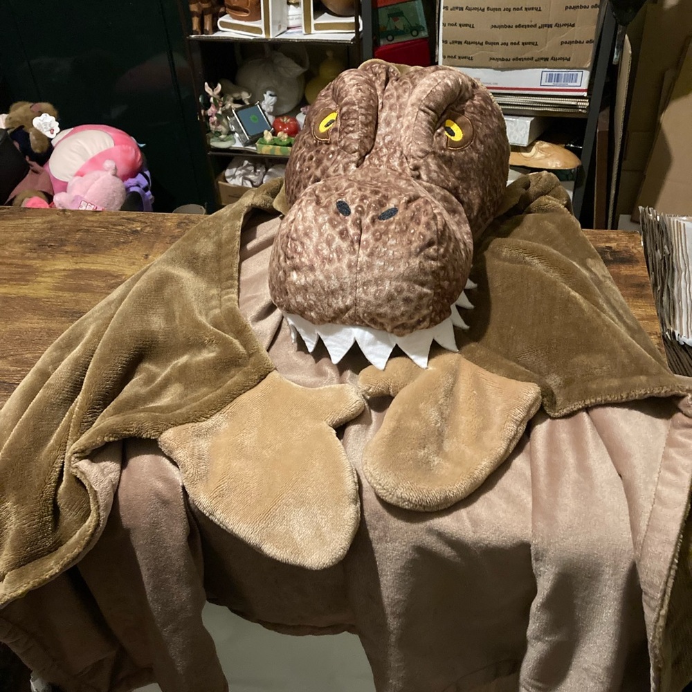 Universal Studios Jurassic World T-Rex child cape costume